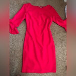 Hot pink professional Karl Langerfeld dress